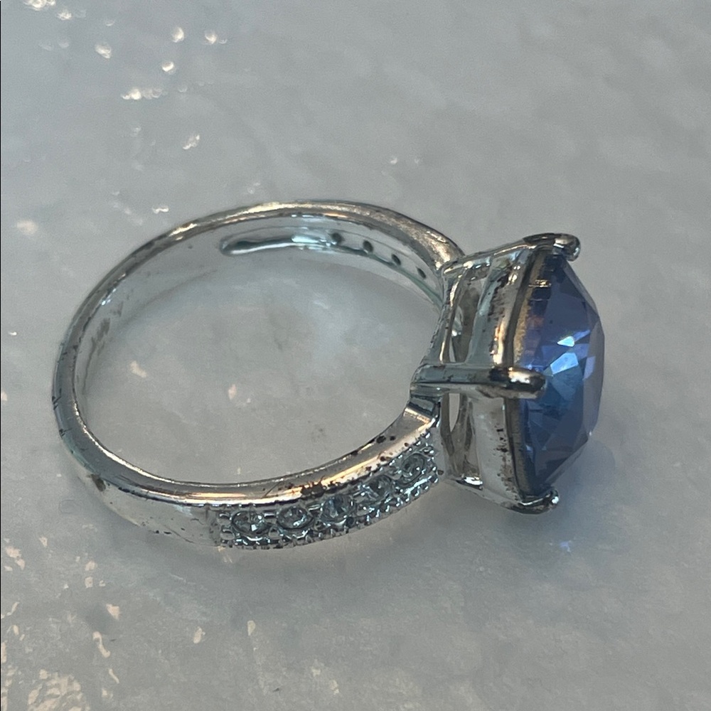 Tanzanite Purple Gemstone Statement Ring Women’s … - image 4